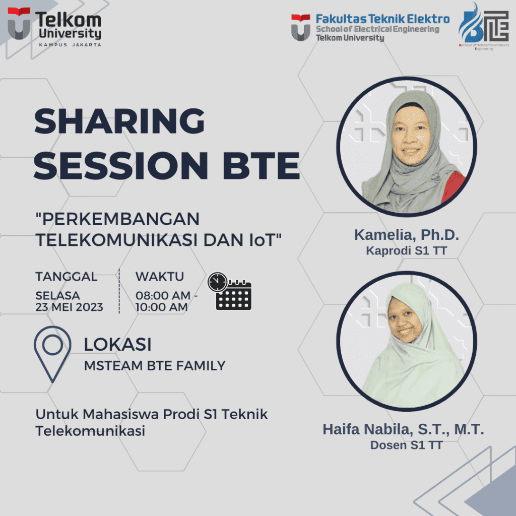 Pengabdian Masyarakat Dosen S1 Teknik Telekomunikasi